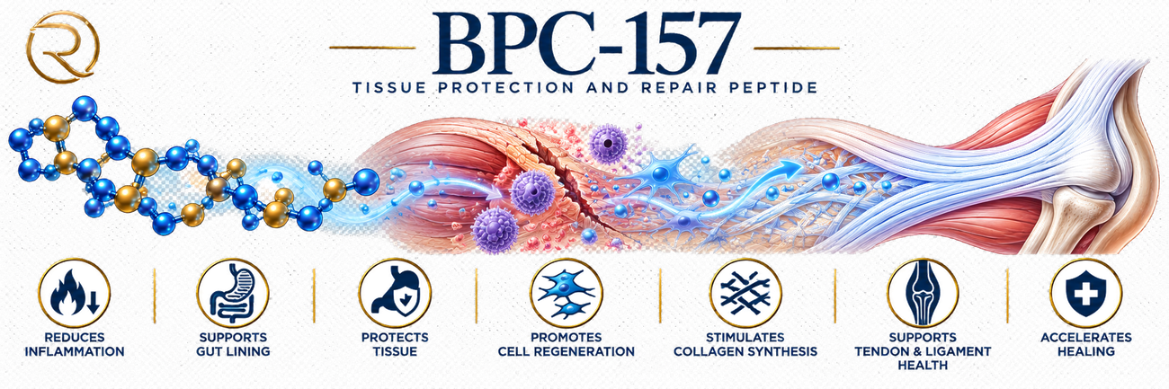 BPC-157 — Tissue Protection and Repair Peptide, mechanism overview