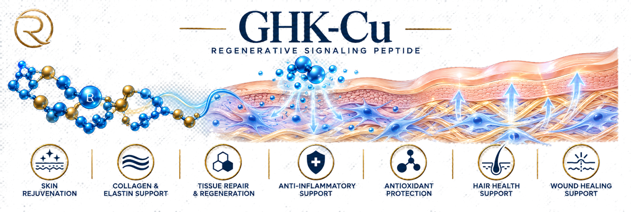 GHK-Cu — Regenerative Signaling Peptide, mechanism overview