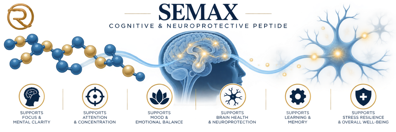 Semax — Cognitive and Neuroprotective Peptide, mechanism overview