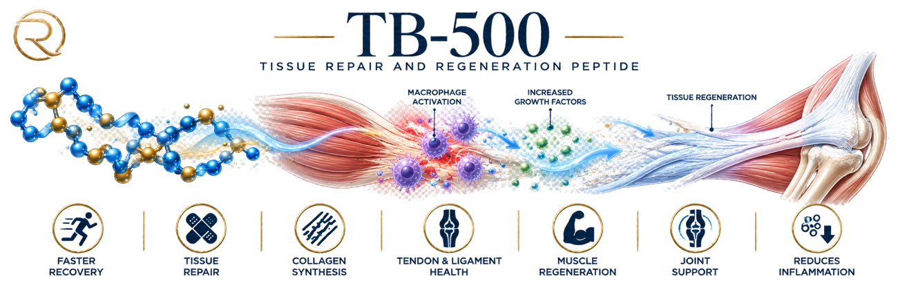 TB-500 — Tissue Repair and Regeneration Peptide, mechanism overview
